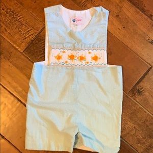 Gold fish shortall